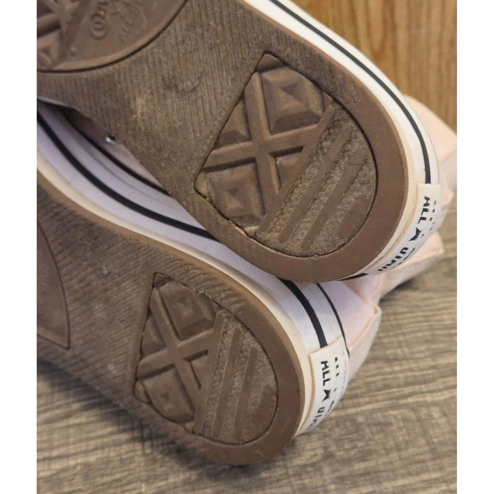 Converse Ctas Eva Lift High Top Canvas Sneakers Youth Size‎ 5 Pink